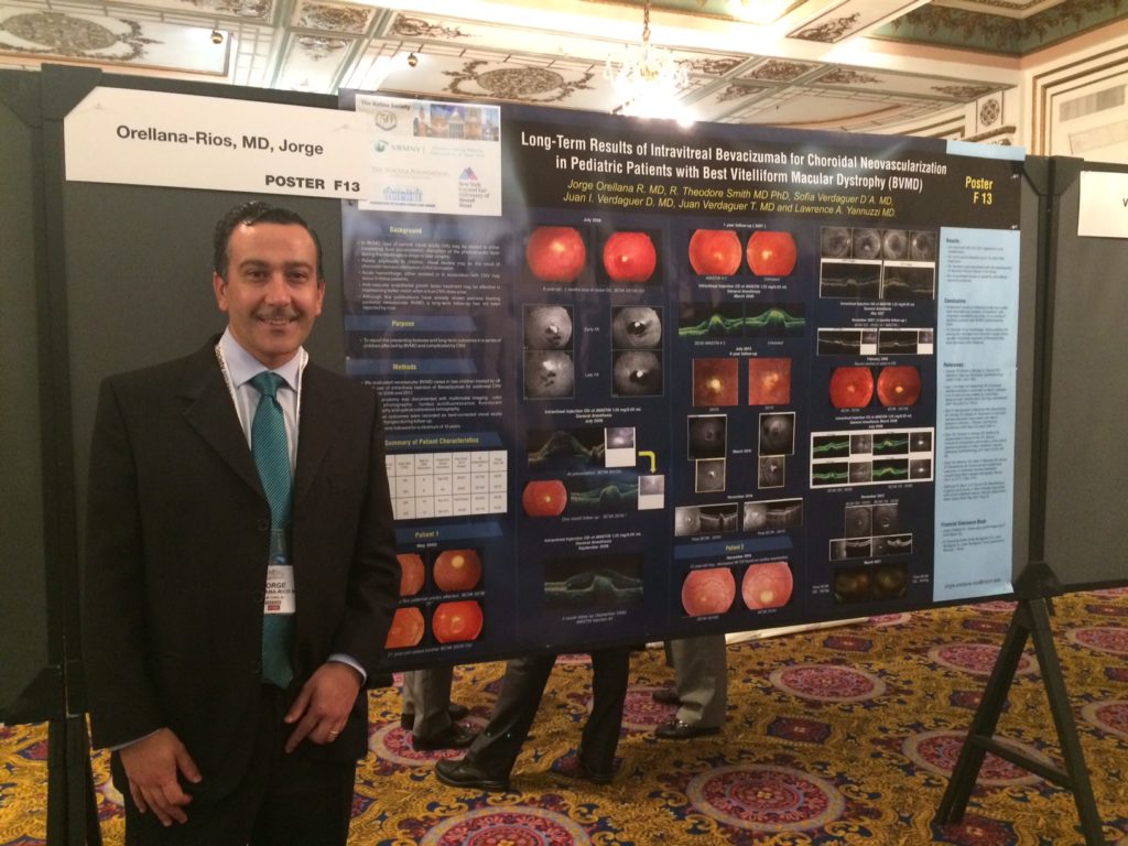 Poster Presesented by The Macula Foundation at the 50th Annual Retina Society